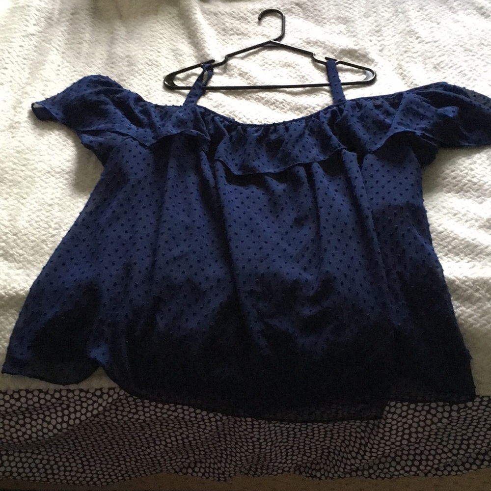 Navy Blue Top